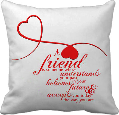 

Tied Ribbons Geometric Cushions Cover(30 cm*30 cm, Multicolor)