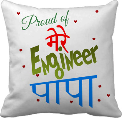 57% OFF on Tied Ribbons Text Print Cushions Cover(30 cm*30 cm, Multicolor)