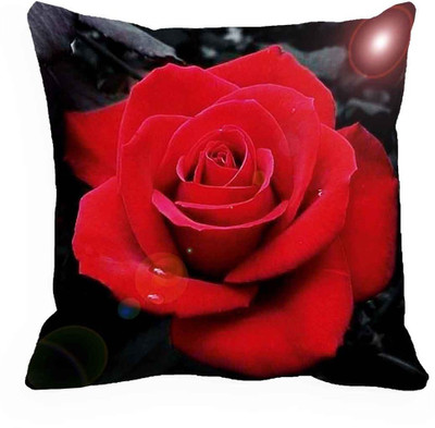 

IndiWeaves Printed Cushions Cover(30 cm*30 cm, Red)