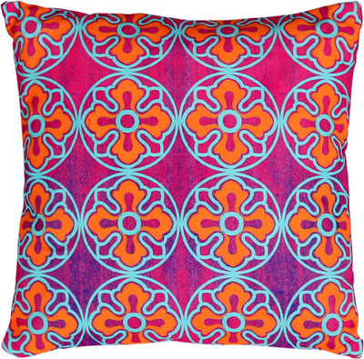 

Fatfatiya Floral Cushions Cover(40 cm*40 cm, Multicolor)