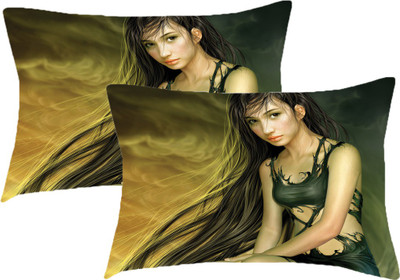 

Sleep Nature's Printed Pillows Cover(Pack of 2, 68.58 cm*45.72 cm, Multicolor)