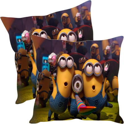 

Sleep Nature's Printed Cushions Cover(Pack of 2, 30.63 cm*30.63 cm, Multicolor)
