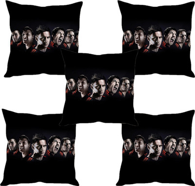 

Sleep Nature's Abstract Cushions Cover(Pack of 5, 40.63 cm*40.63 cm, Multicolor)