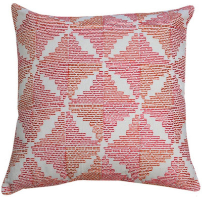 

YAMINI Embroidered Cushions Cover(40 cm*40 cm, White)