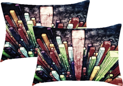 

Sleep Nature's Printed Pillows Cover(Pack of 2, 68.58 cm*45.72 cm, Multicolor)