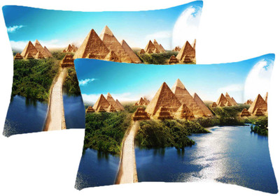 

Sleep Nature's Printed Pillows Cover(Pack of 2, 68.58 cm*45.72 cm, Multicolor)