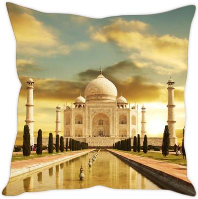 

Sleep Nature's Abstract Cushions Cover(30.63 cm*30.63 cm, Multicolor)