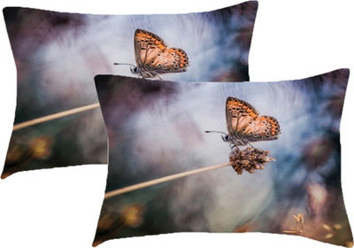 

Sleep Nature's Printed Pillows Cover(Pack of 2, 68.58 cm*45.72 cm, Multicolor)