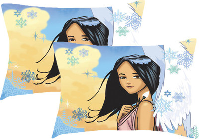 

Sleep Nature's Printed Pillows Cover(Pack of 2, 68.58 cm*45.72 cm, Multicolor)