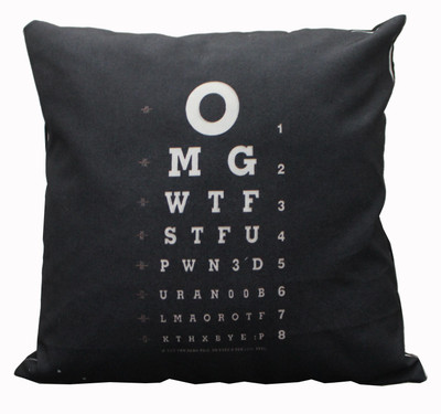 

Adishma Printed Cushions Cover(40 cm*40 cm, Black)
