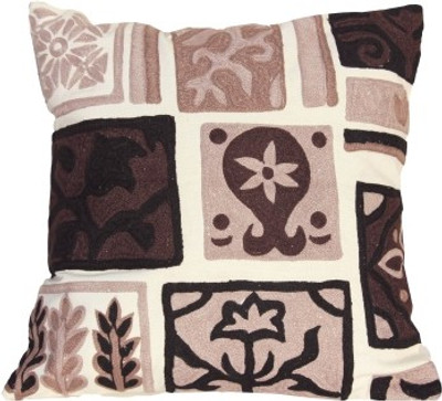 

Rhome Embroidered Cushions Cover(40 cm*40 cm, White)