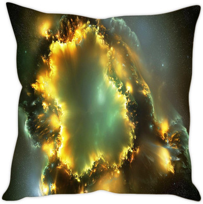 

Sleep Nature's Abstract Cushions Cover(30.63 cm*30.63 cm, Multicolor)