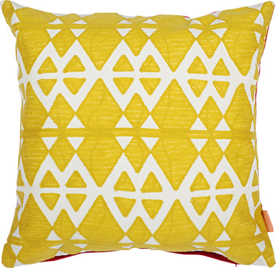 

SOLAJ Geometric Cushions Cover(40 cm*40 cm, Yellow)