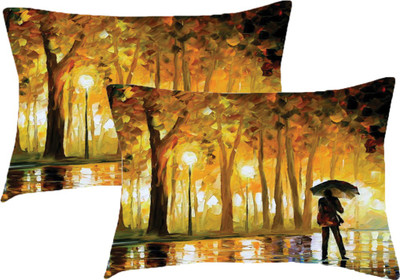 

Sleep Nature's Printed Pillows Cover(Pack of 2, 68.58 cm*45.72 cm, Multicolor)