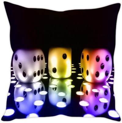 

Sleep Nature's Abstract Cushions Cover(40.64 cm*40.64 cm, Multicolor)