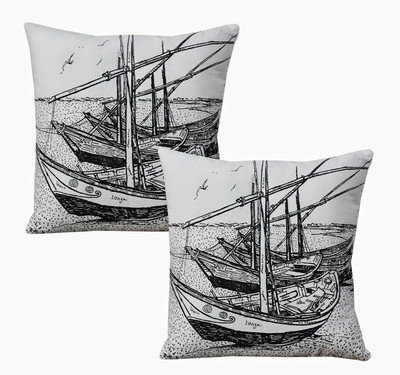 25% OFF on Dekor World Printed Cushions Cover(Pack of 2, 40 cm*40 cm, White) 25% OFF on Dekor World Printed Cushions Cover(Pack of 2, 40 cm*40 cm, White)