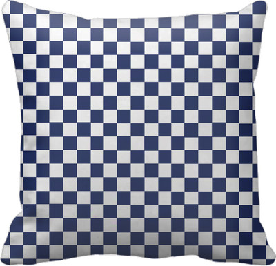

SajawatHomes Abstract Cushions Cover(30 cm*30 cm, White, Blue), Blue;white