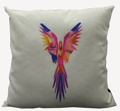 

Adishma Printed Cushions Cover(40 cm*40 cm, White)