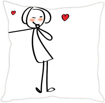

Sleep Nature's Abstract Cushions Cover(30.63 cm*30.63 cm, Multicolor)