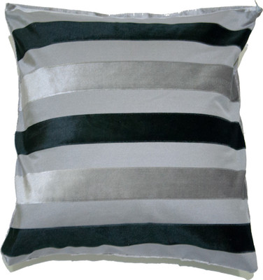 

Koncepts Striped Cushions Cover(44 cm*44 cm, Black)
