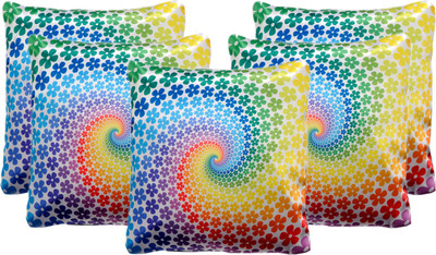 

Alina Decor Printed Cushions Cover(Pack of 5, 40 cm*40 cm, Multicolor)