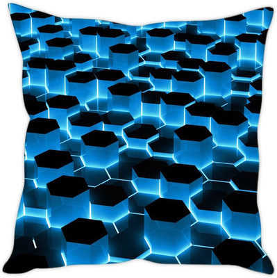 

Sleep Nature's Abstract Cushions Cover(40.64 cm*40.64 cm, Multicolor)
