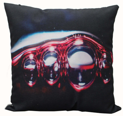 

Adishma Printed Cushions Cover(40 cm*40 cm, Black, Red)