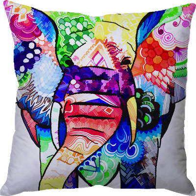 

BRIZAN Floral Cushions Cover(40 cm*40 cm, Multicolor)
