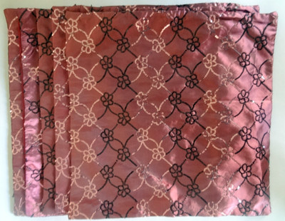 

Decorika Embroidered Cushions Cover(Pack of 5, 40 cm*40 cm, Pink)