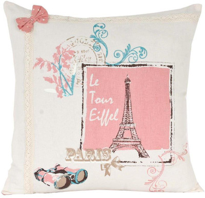 

Sanaa Floral Cushions Cover(40 cm*40 cm, Multicolor)