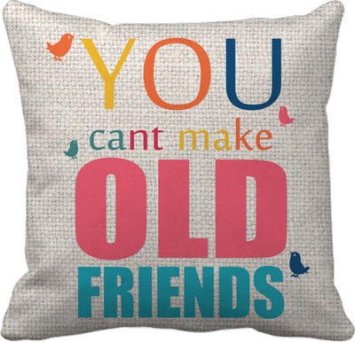 

Tied Ribbons Geometric Cushions Cover(30 cm*30 cm, Multicolor)