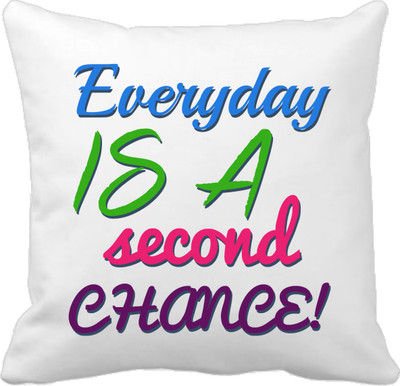 

Tied Ribbons Printed Cushions Cover(30 cm*30 cm, Multicolor)