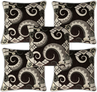 

Zesture Floral Cushions Cover(Pack of 5, 40 cm*40 cm, Multicolor)