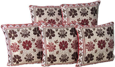 

Creative Homes Floral Cushions Cover(Pack of 5, 40 cm*40 cm, Multicolor)