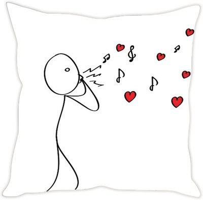 

Sleep Nature's Abstract Cushions Cover(40.63 cm*40.63 cm, Multicolor)