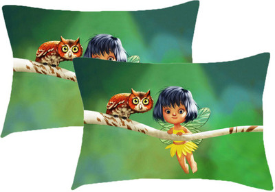 

Sleep Nature's Printed Pillows Cover(Pack of 2, 68.58 cm*45.72 cm, Multicolor)