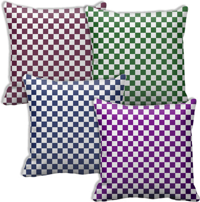 

Tied Ribbons Abstract Cushions Cover(Pack of 4, 30 cm*30 cm, Multicolor)