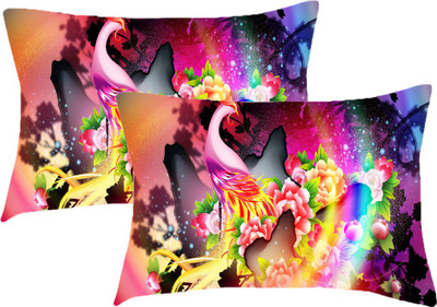 

Sleep Nature's Printed Pillows Cover(Pack of 2, 68.58 cm*45.72 cm, Multicolor)