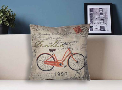 

Painting Mantra Abstract Cushions Cover(40 cm*40 cm, Beige)