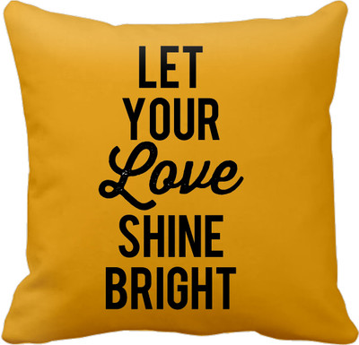 

Tied Ribbons Printed Cushions Cover(30 cm*30 cm, Multicolor)