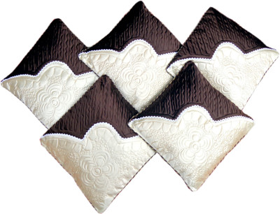 

Creative Homes Floral Cushions Cover(Pack of 5, 40 cm*40 cm, Multicolor)