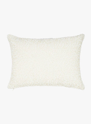 

Solaj Embroidered Cushions & Pillows Cover(45 cm*30 cm, White)