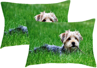 

Sleep Nature's Printed Pillows Cover(Pack of 2, 68.58 cm*45.72 cm, Multicolor)