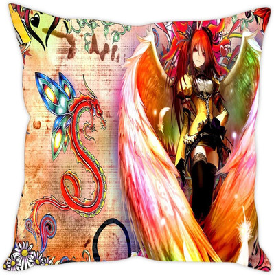 

Sleep Nature's Abstract Cushions Cover(30.63 cm*30.63 cm, Multicolor)