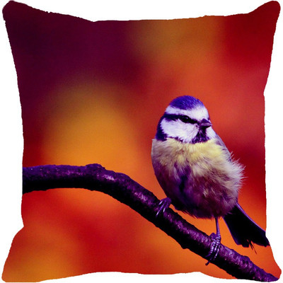 

Leaf Designs Animal Cushions Cover(41 cm*41 cm, Multicolor)