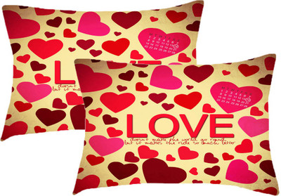 

Sleep Nature's Printed Pillows Cover(Pack of 2, 68.58 cm*45.72 cm, Multicolor)
