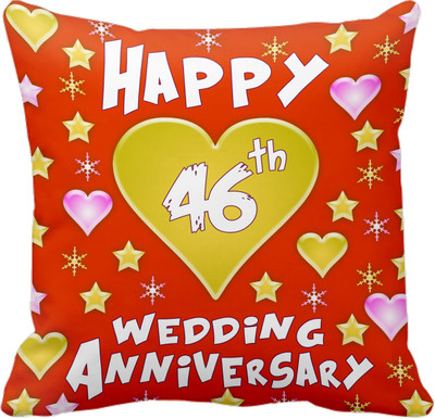 

Tied Ribbons Printed Cushions Cover(30 cm*30 cm, Multicolor)