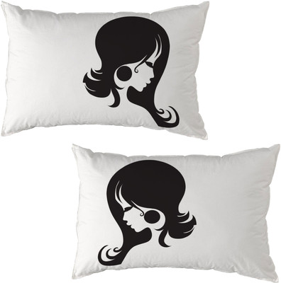 Right Printed Pillows Cover(Pack of 2, 67 cm*42 cm, Multicolor)