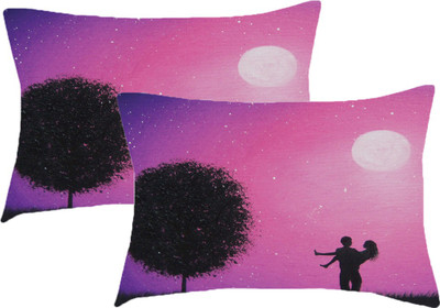 

Sleep Nature's Printed Pillows Cover(Pack of 2, 68.58 cm*45.72 cm, Multicolor)
