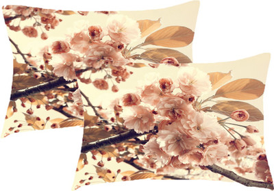 

Sleep Nature's Printed Pillows Cover(Pack of 2, 68.58 cm*45.72 cm, Multicolor)